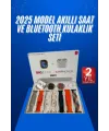 Yeni Nesil 7 Kordonlu Arama Bildirim Özellikli Kulaklık Hediyeli Akıllı Saat