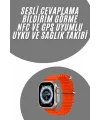 Yeni Nesil Akıllı Saat Android Ve İos Uyumlu 49 Mm Nfc Özelliği Gps Takibi