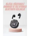 Yeni Nesil Bluetooth Kulaklık Dijital Göstergeli Gaming Dokunmatik 5.3 Kablosuz