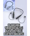 Yeni Nesil Bluetooth Kulaklık Kablolu Kulak İçi Dijital Göstergeli