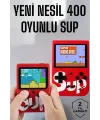 Yeni Nesil Çocuklara Özel Sup 400 Oyunlu Mini El Konsolu
