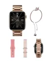 Yeni Nesil Kadın Akıllı Saat Rose Gold Android Ve İos Uyumlu