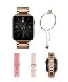 Yeni Nesil Kadın Akıllı Saat Rose Gold Android Ve İos Uyumlu
