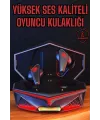 Yeni Nesil Oyuncu Kulaklığı Gürültü Önleyici Uzun Pil Ömrü Bluetooth Bağlantılı