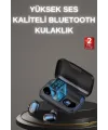 Yeni Nesil Tws Kablosuz Kulaklık Güçlü Batarya Yüksek Kalite Bluetooth 5.0 Anc Özelliği