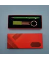 Yeşil Kalem ve Anahtarlık Seti