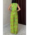 Yeşil Pullu Yelek Ve Pantolon Takım
