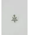 Yıldız Detaylı Göbek Piercing - Pg0101