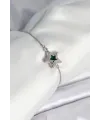 ietaks™ Yıldız Model Asansörlü Gümüş Renk Kadın Bileklik