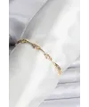 Yıldız Model Gold Renk Pirinç Bileklik