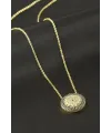 Yıldız Nazar Zirkon Taşlı Kolye