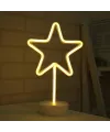 Yıldız Neon LED Lamba