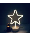 Yıldız Neon LED Lamba