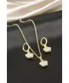 Yıldız Taşlı Set Kolye