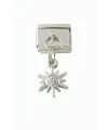 Yıldız Zirkon Taşlı Sallatılı Çelik Charm