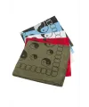 Yin Yang Desenli Keten Bandana 50*50