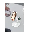 YM-UD22 Kablosuz Şarj Masaüstü Set - Lila