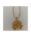 Yonca Altın Kaplama Kolye