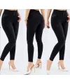 Yüksek Bel Likralı Jean Pantolon 90 Cm
