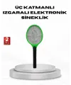 Yüksek Gerilimli Elektronik Sinek Raket – Sessiz, Kimyasız Ve Güvenli Kullanım