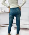 Yüksel Bel Likralı Kot Pantolon