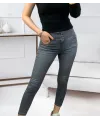 Yüksel Bel Likralı Kot Pantolon (Gri)