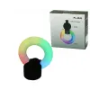 Yuvarlak Halka - Plastik Gövde Bluetooth Wireless Mini Hoparlör Speaker Usb Şarjlı - Işıklı Telfon Tutucu 5w Pl-4343