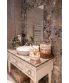 Yuvarlak Katlanabilir Çok Amaçlı Saklama Organizer Kutu Keçe Sepet (mega)  03389