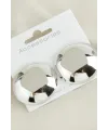 Yuvarlak Yeni Sezon Metal Küpe