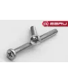 Yuvarlak Yıldız Başlı Ysb Civata M6x90 - 100 Adet