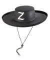 Z Logolu Çocuk Boy Bağcıklı Zorro Şapkası