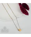 Zincir : Çelik Çelik Kolye 40+5 Cm - Kl0233