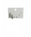 Zincir Detaylı Altılı Küpe - Kp00558