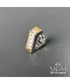 Zirkon Baget Taşlı Üçgen Küpe - Kp00103