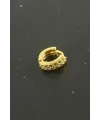 Zirkon Taşlı Çelik Kulak Burun Piercing 1 Adet