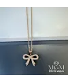 Zirkon Taşlı Fiyonk Kolye - Kl0017