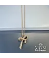 Zirkon Taşlı Fiyonk Kolye - Kl0023
