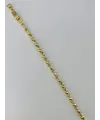    Zirkon Taşlı Pirinç Bileklikler 17+2 Cm  - Kbl0381
