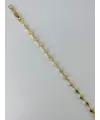    Zirkon Taşlı Pirinç Bileklikler 17+2 Cm  - Kbl0384