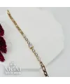 Zirkon Taşlı Pirinç Bileklikler 18+2 Cm - IEG0055