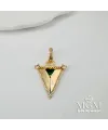 Zirkon Taşlı Pirinç Charmlar - Charm0006