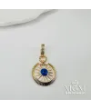 Zirkon Taşlı Pirinç Charmlar - Charm0010