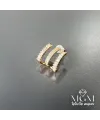 Zirkon Taşlı Pirinç Küpeler - Kp00122
