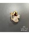 Zirkon Taşlı Pirinç Küpeler - Kp00136