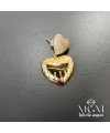Zirkon Taşlı Pirinç Küpeler - Kp00142