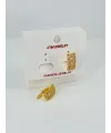   Zirkon Taşlı Pirinç Küpeler - Kp00443