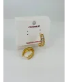   Zirkon Taşlı Pirinç Küpeler - Kp00471