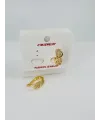  Zirkon Taşlı Pirinç Küpeler - Kp00484
