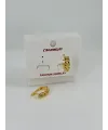   Zirkon Taşlı Pirinç Küpeler - Kp00494