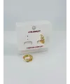   Zirkon Taşlı Pirinç Küpeler - Kp00508